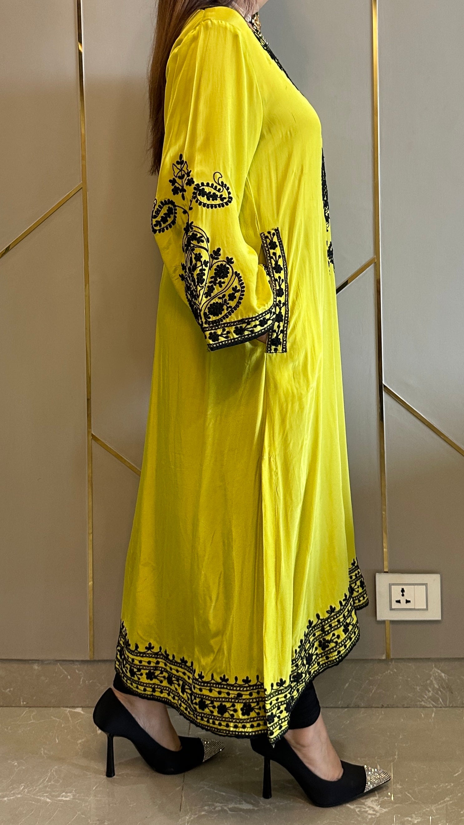 Embroidered Suit Set
