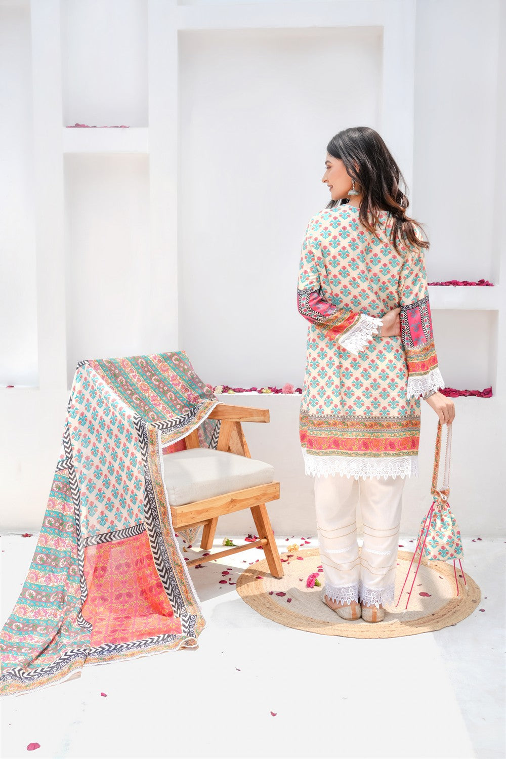 SAAR FIELDS COTTON SUIT SET