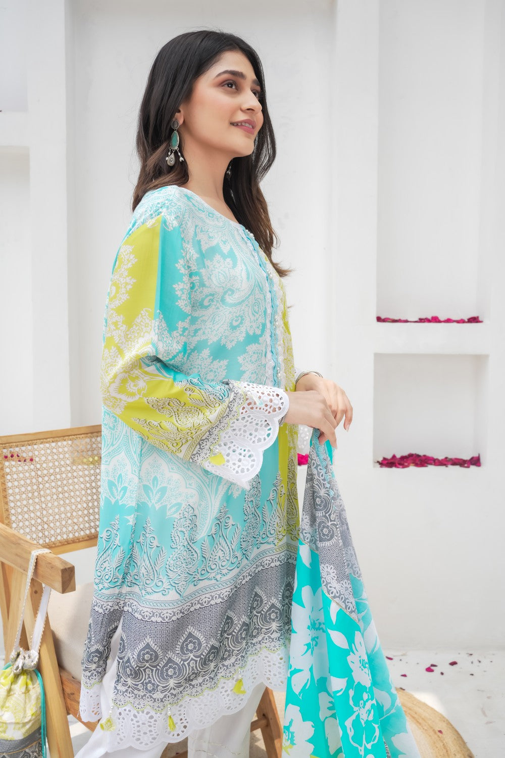 SAAR FIELDS COTTON SUIT SET