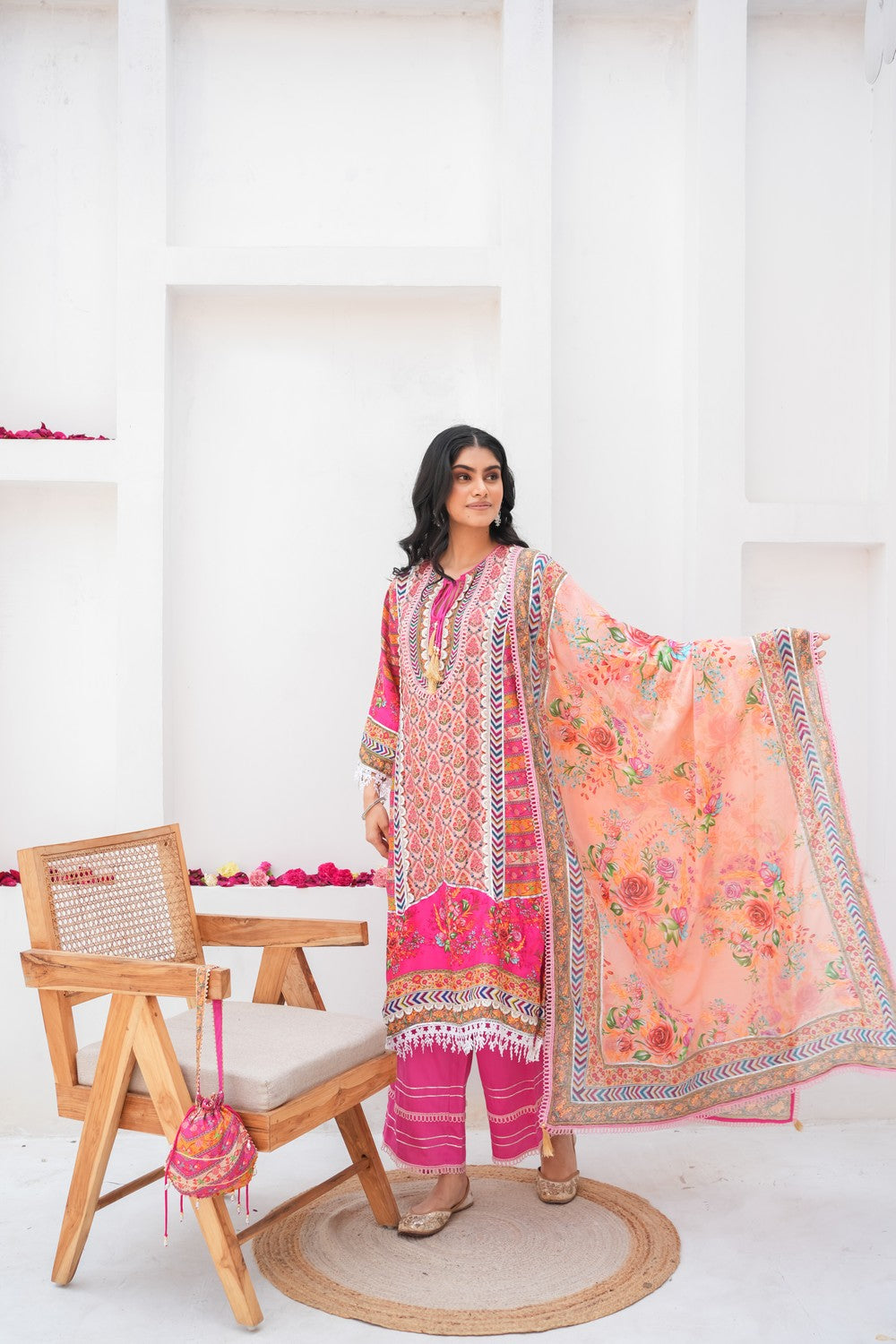 SAAR FIELDS COTTON SUIT SET