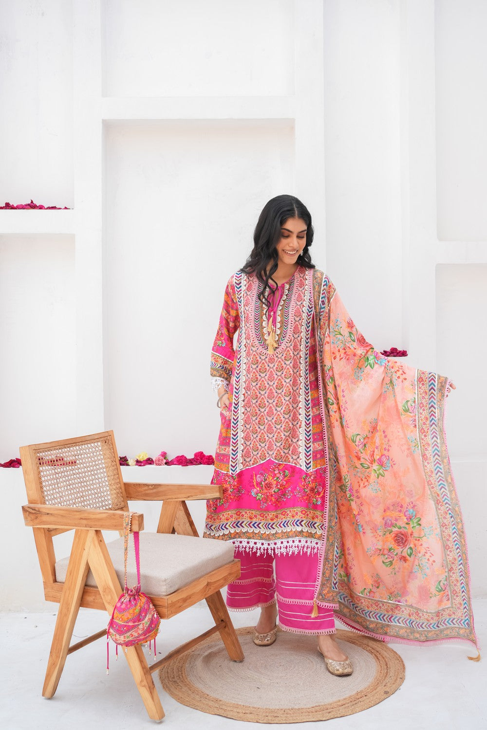 SAAR FIELDS COTTON SUIT SET