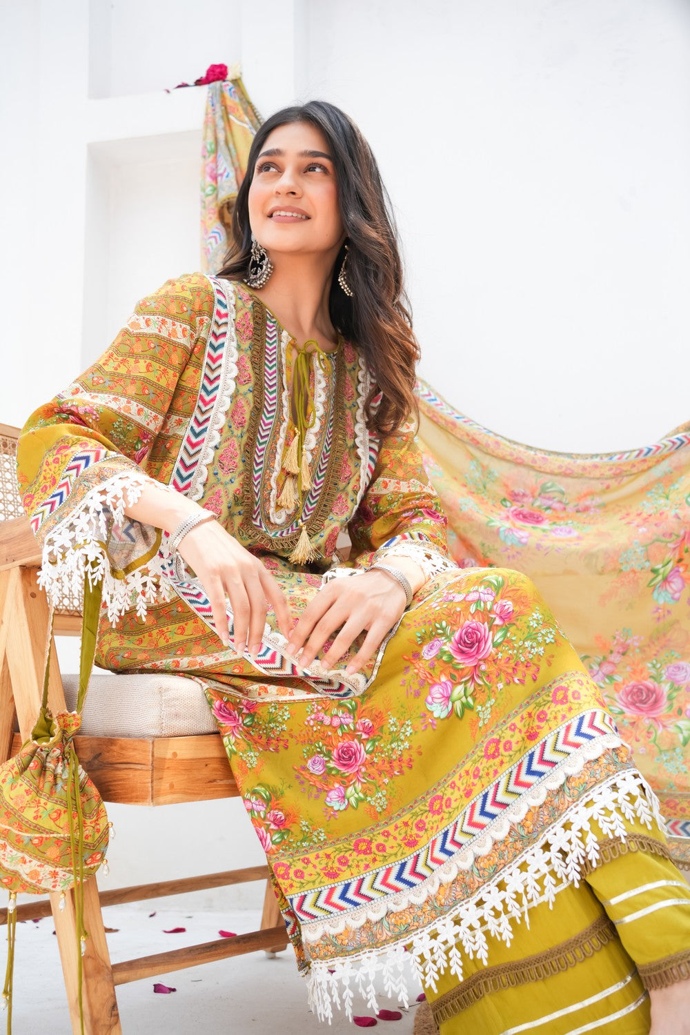 SAAR FIELDS COTTON SUIT SET