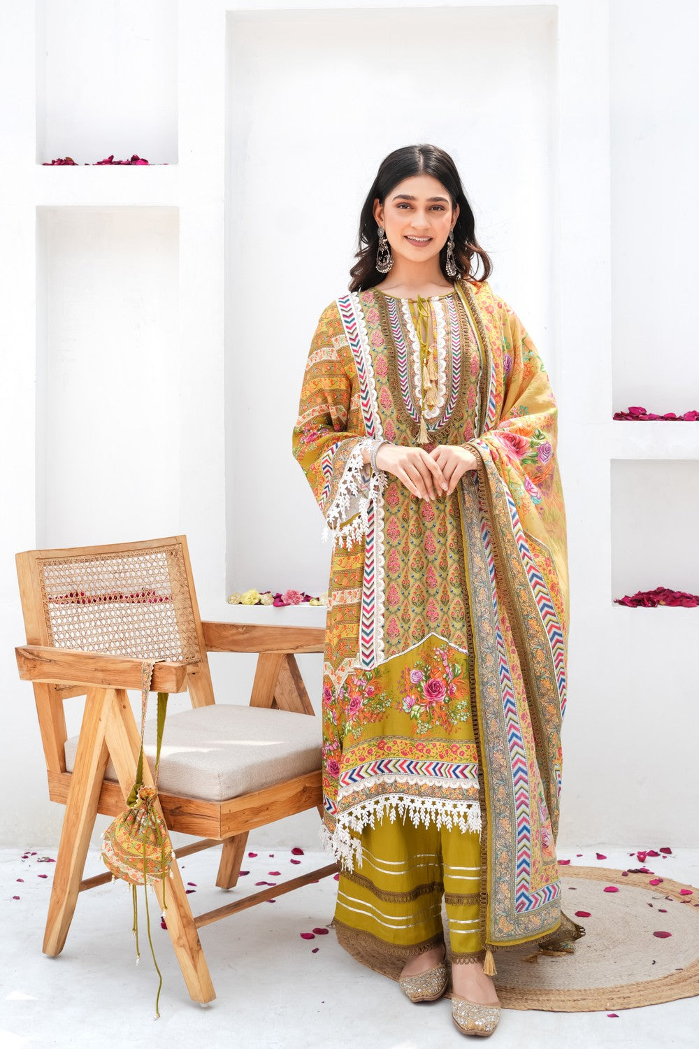SAAR FIELDS COTTON SUIT SET