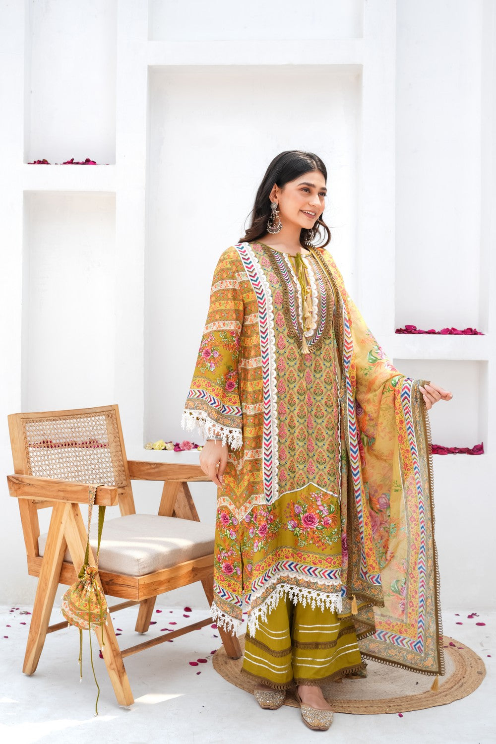 SAAR FIELDS COTTON SUIT SET