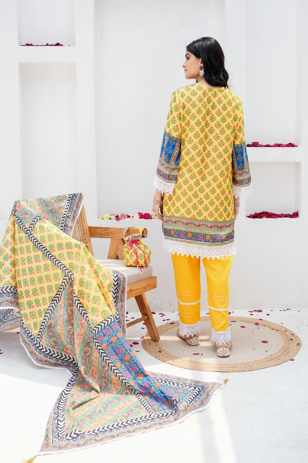 SAAR FIELDS COTTON SUIT SET