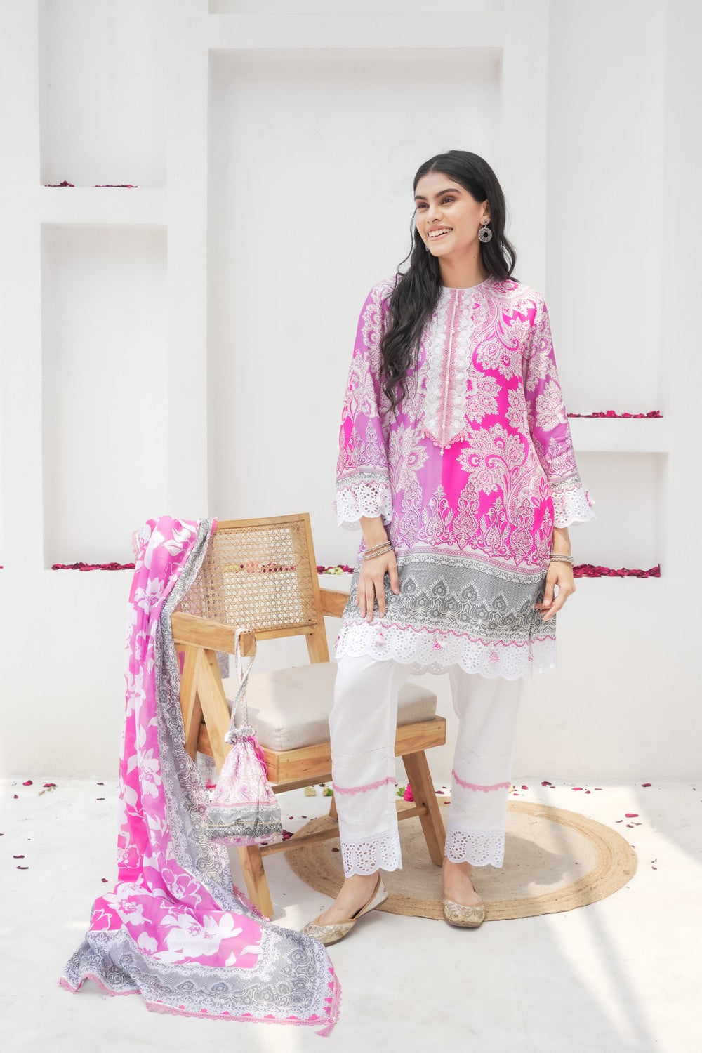 SAAR FIELDS COTTON SUIT SET