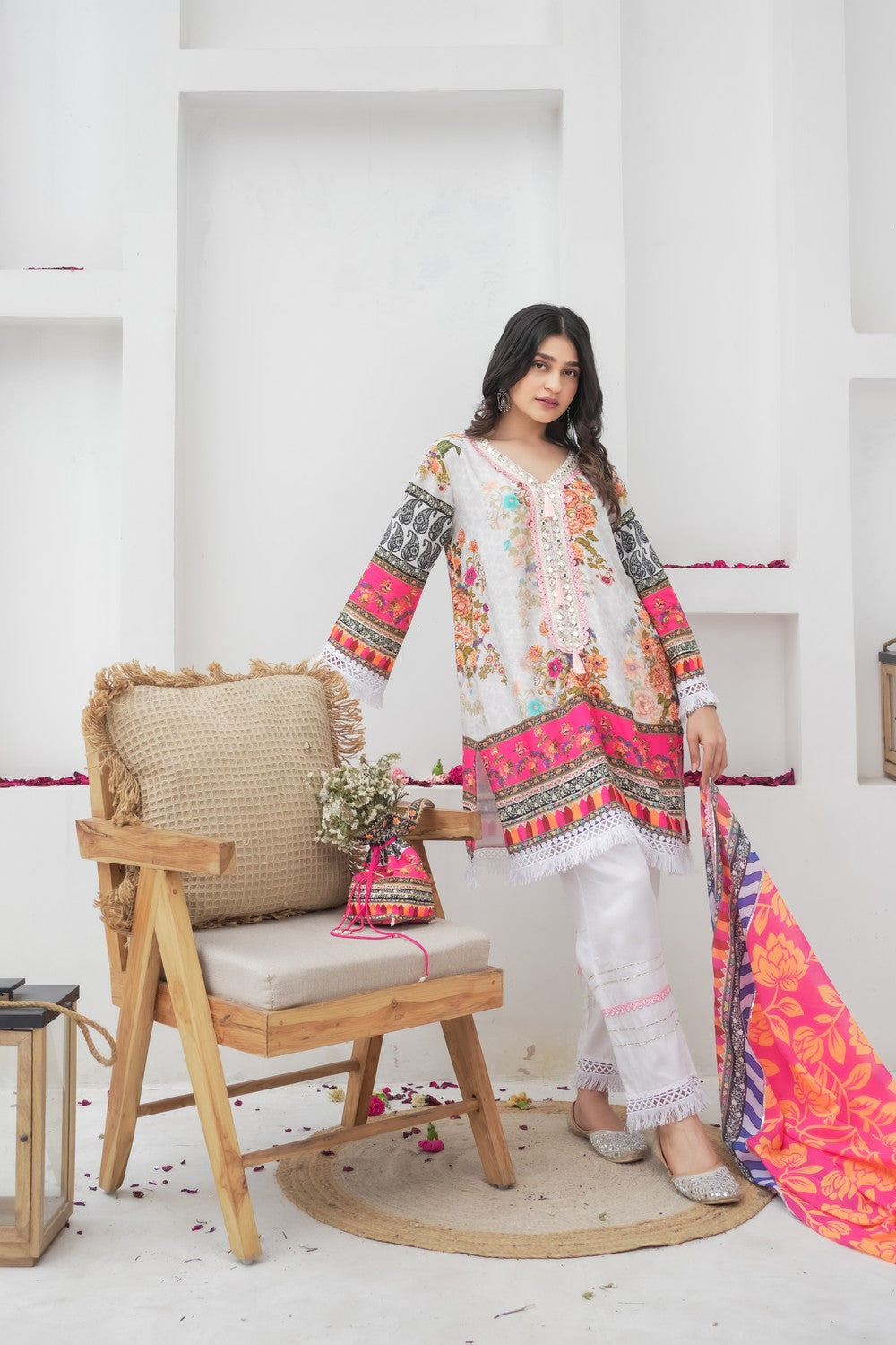 SAAR FIELDS COTTON SUIT SET