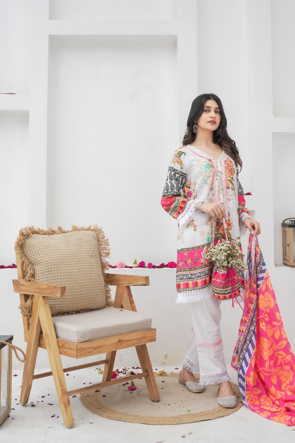 SAAR FIELDS COTTON SUIT SET