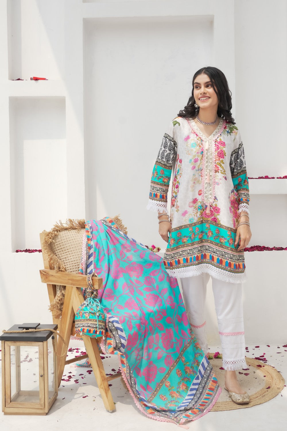 SAAR FIELDS COTTON SUIT SET
