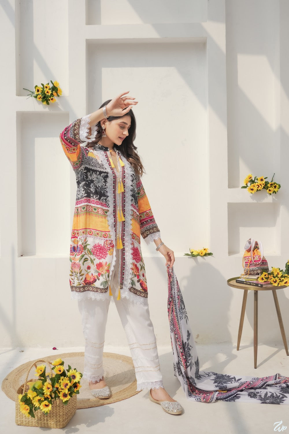 SAAR FIELDS COTTON SUIT SET