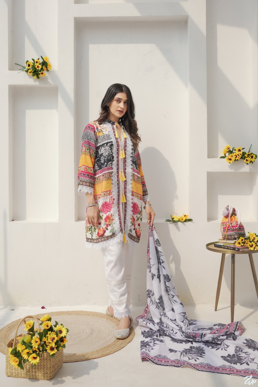 SAAR FIELDS COTTON SUIT SET