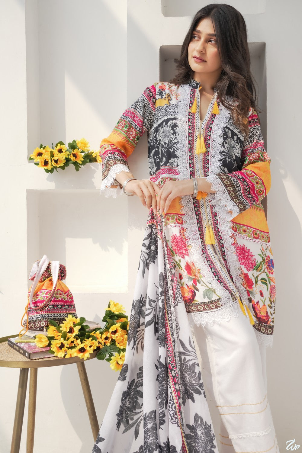 SAAR FIELDS COTTON SUIT SET