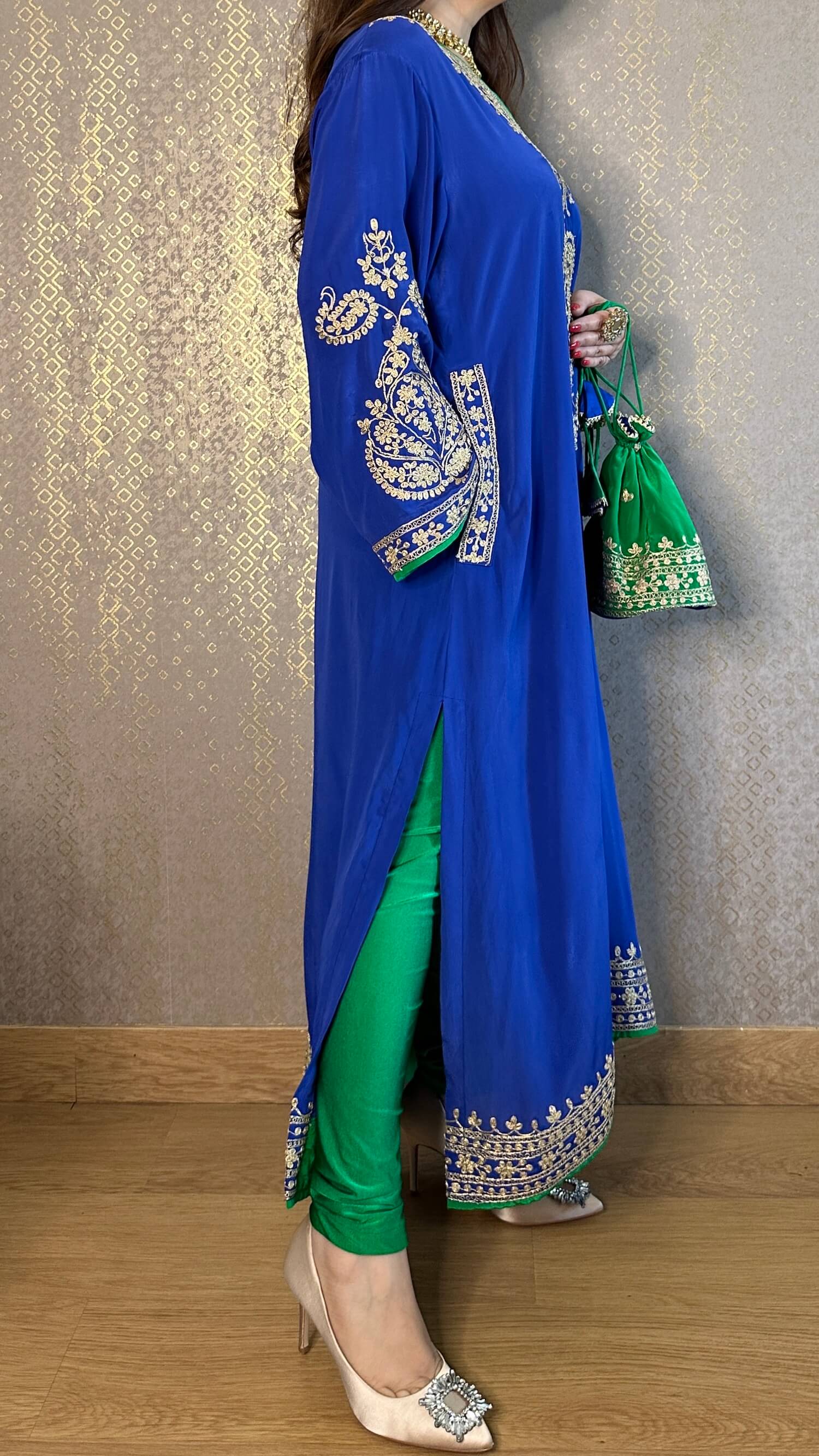 Embroidered Suit Set