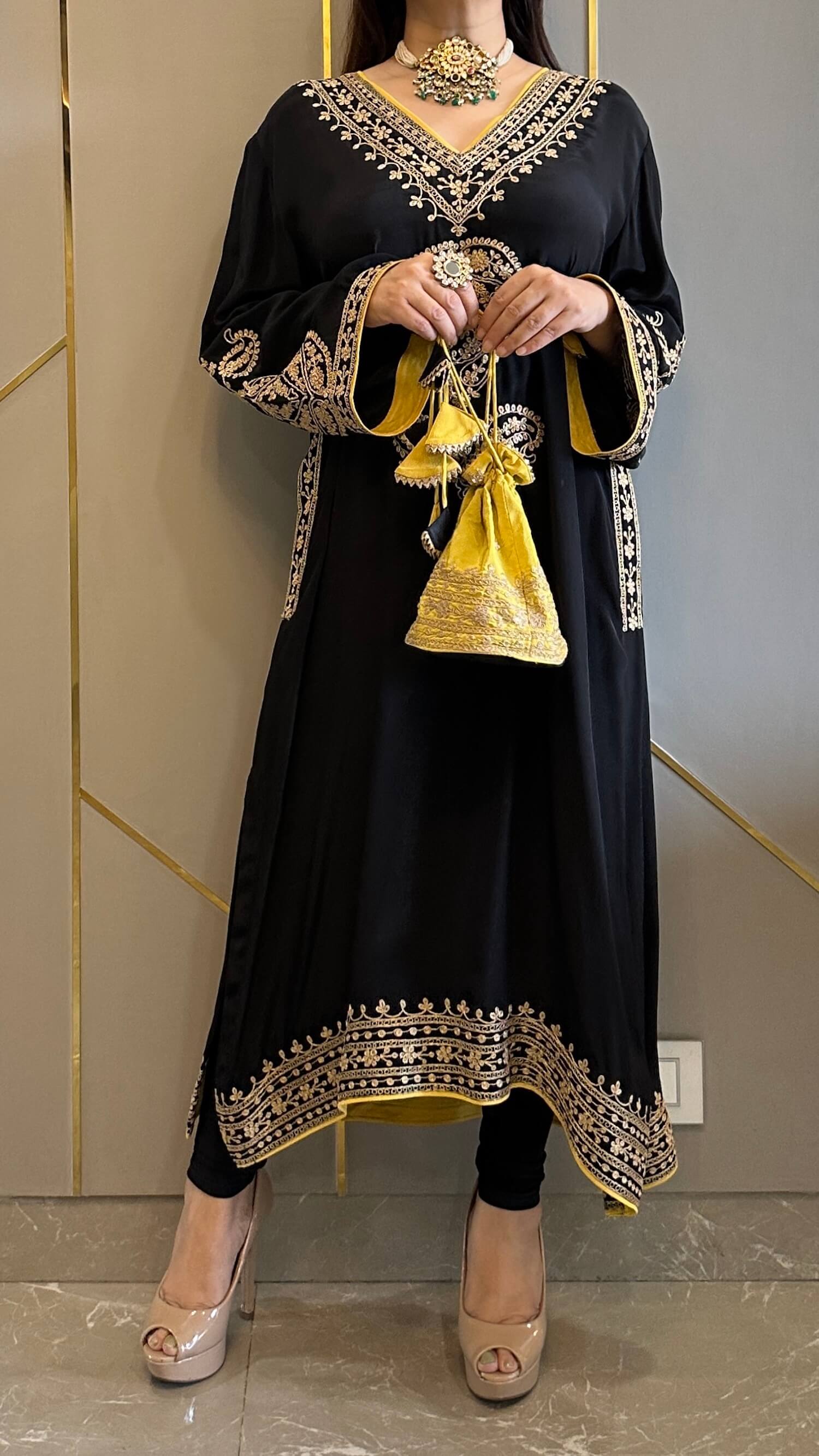 Embroidered Suit Set