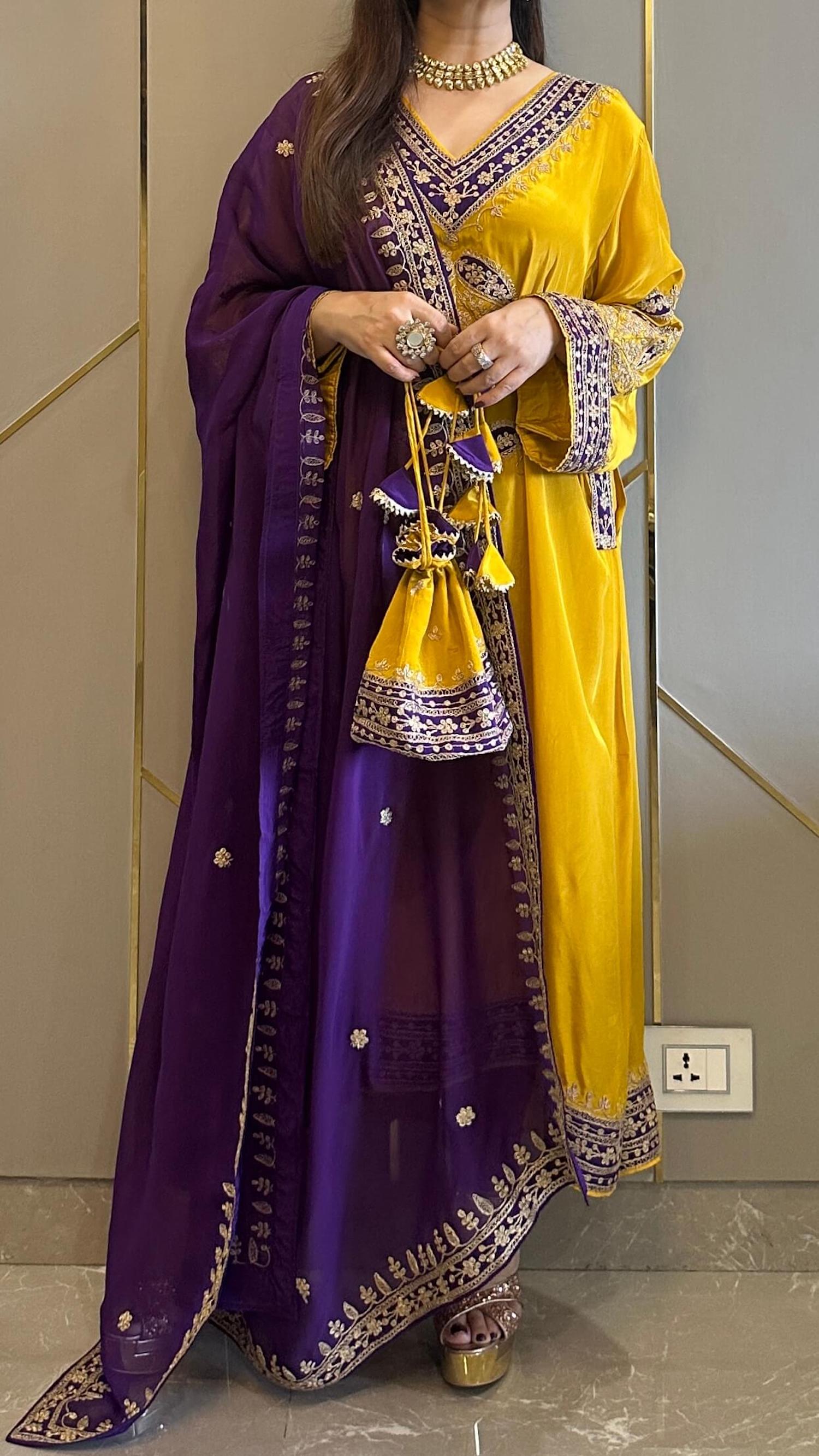 Embroidered Suit Set