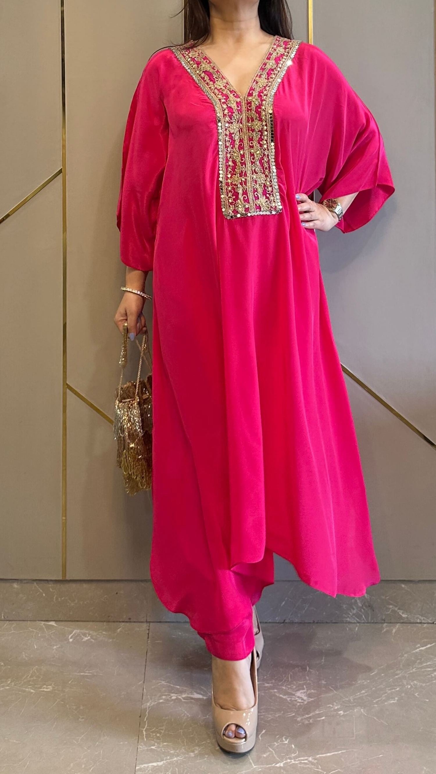 Embroidered Suit Set