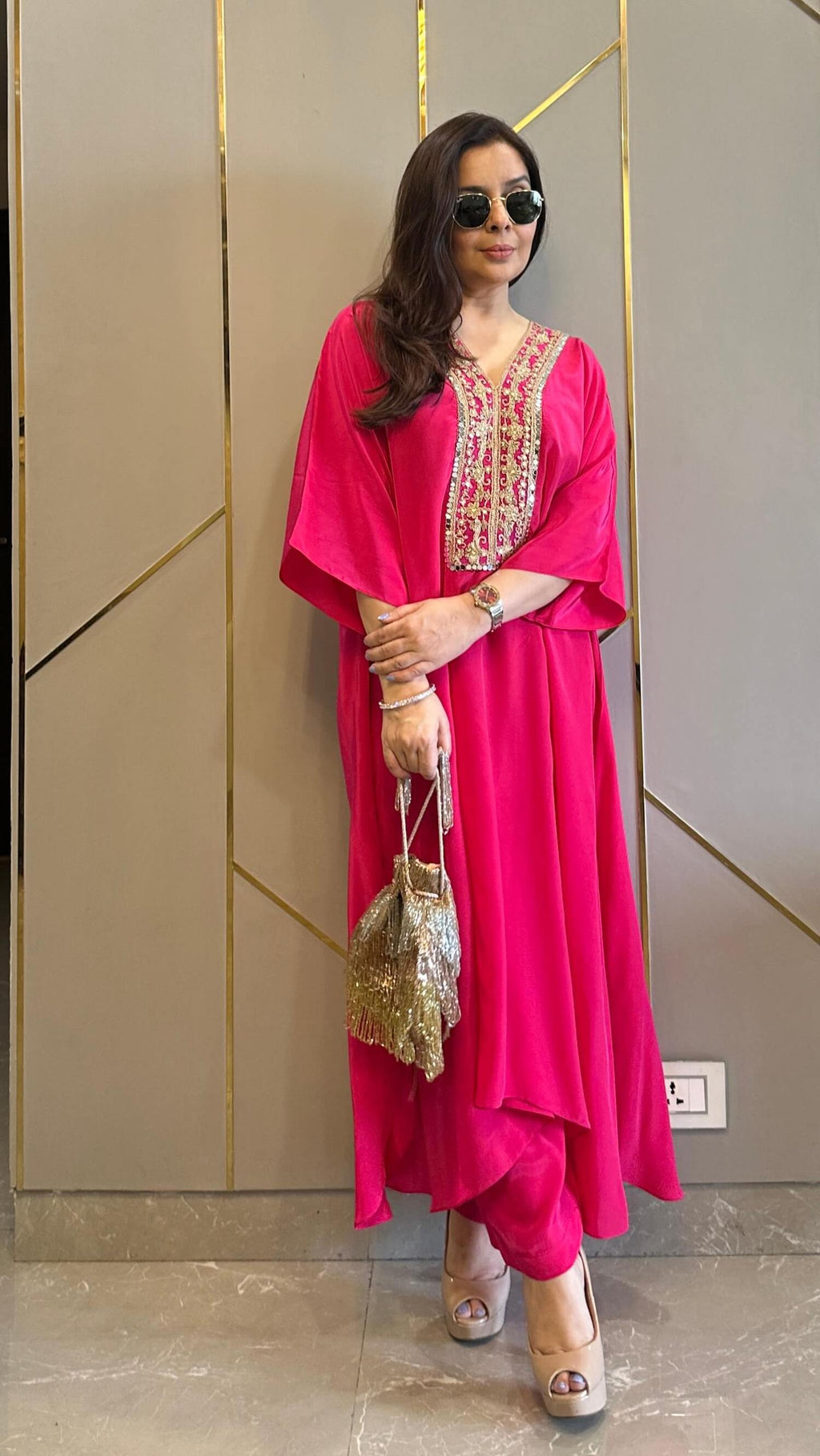 Embroidered Suit Set