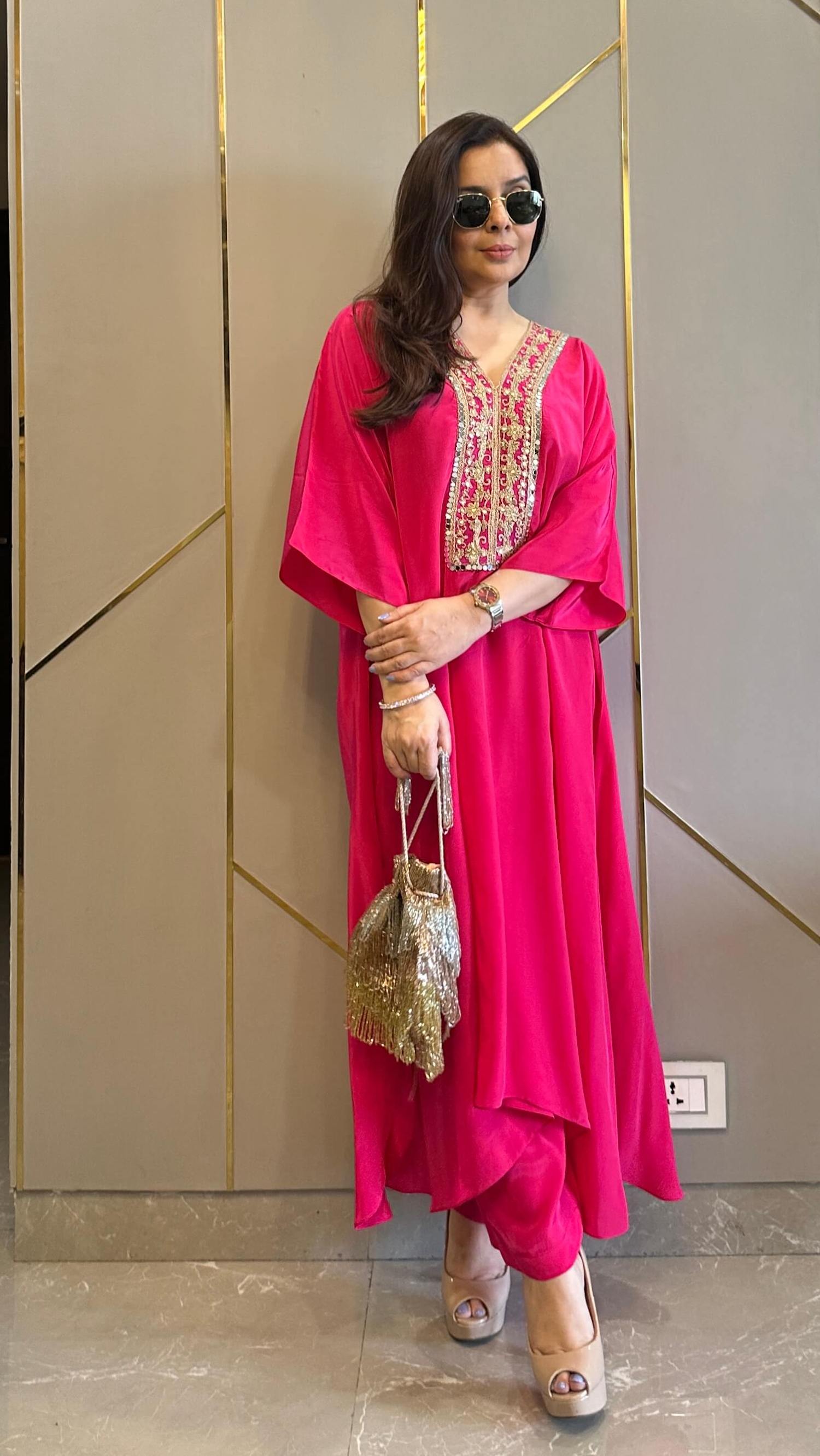 Embroidered Suit Set