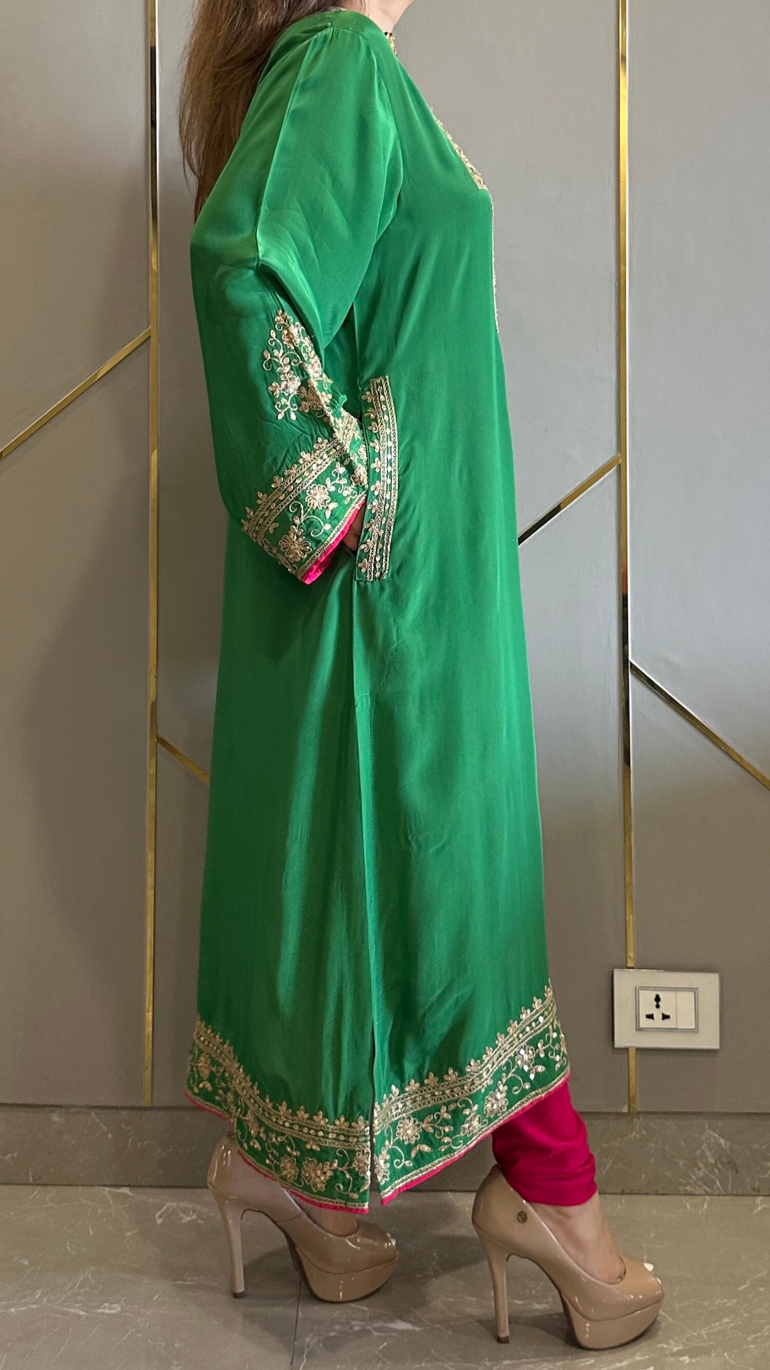 Embroidered Suit Set