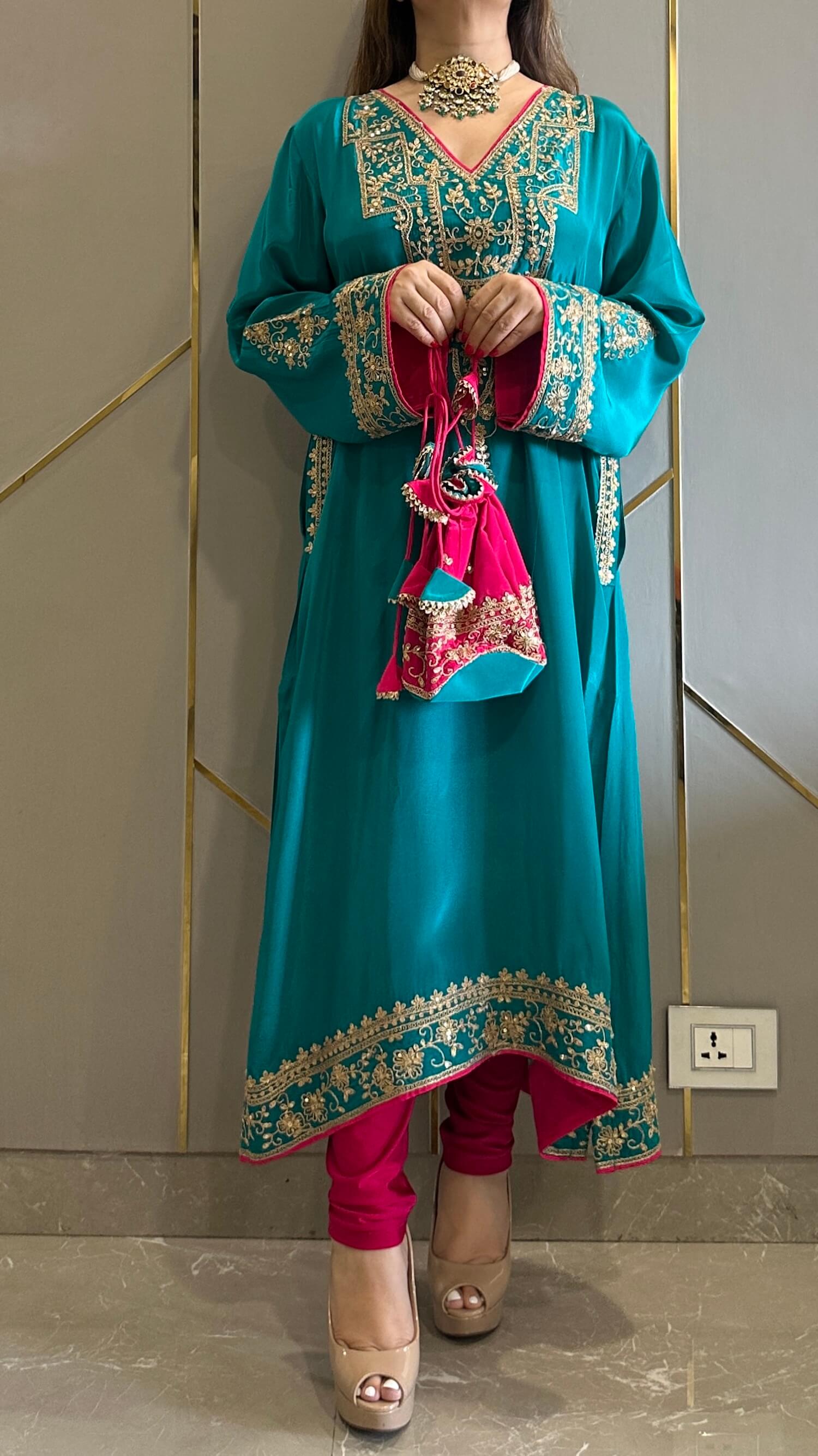 Embroidered Suit Set