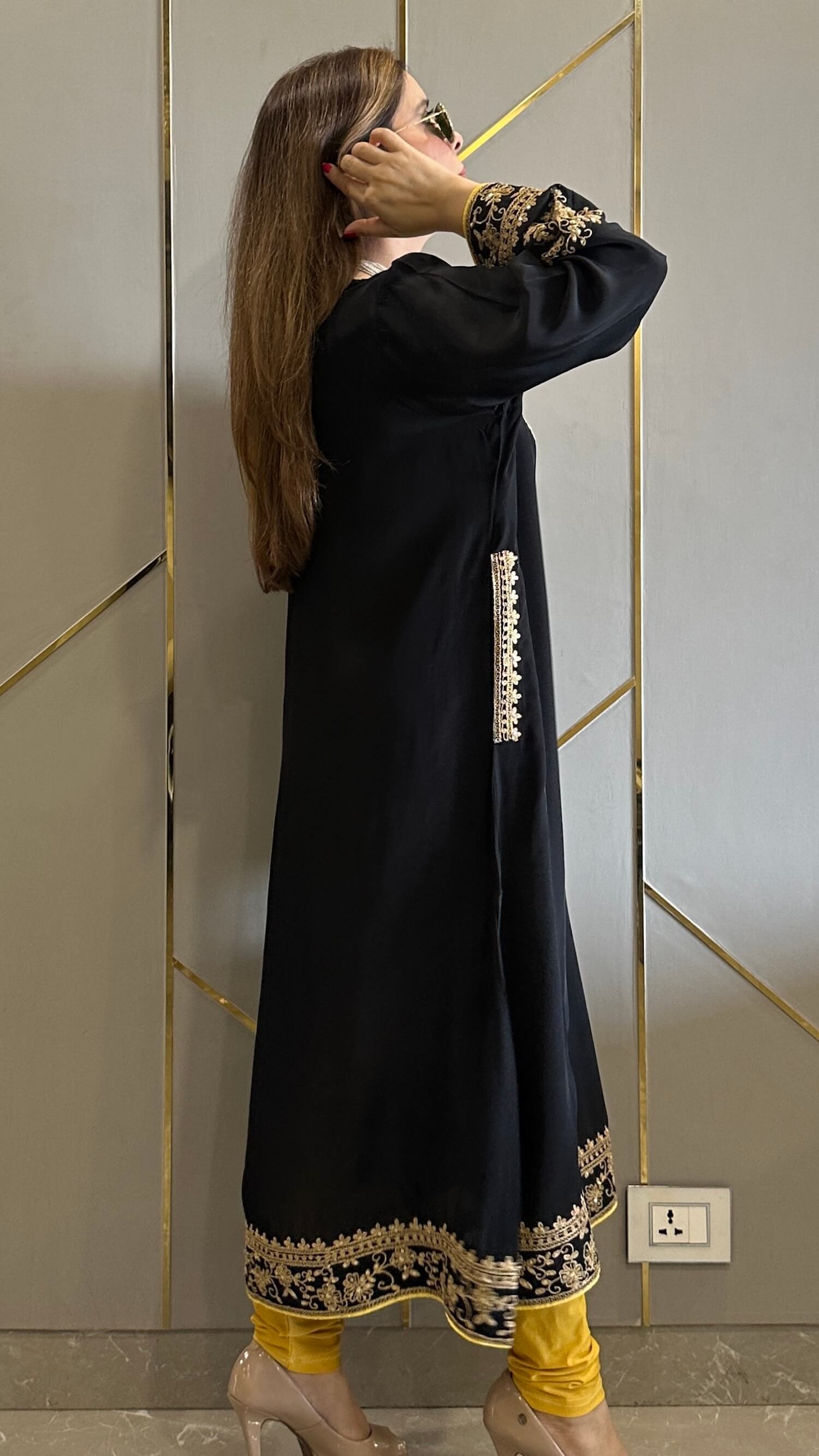 Embroidered Suit Set