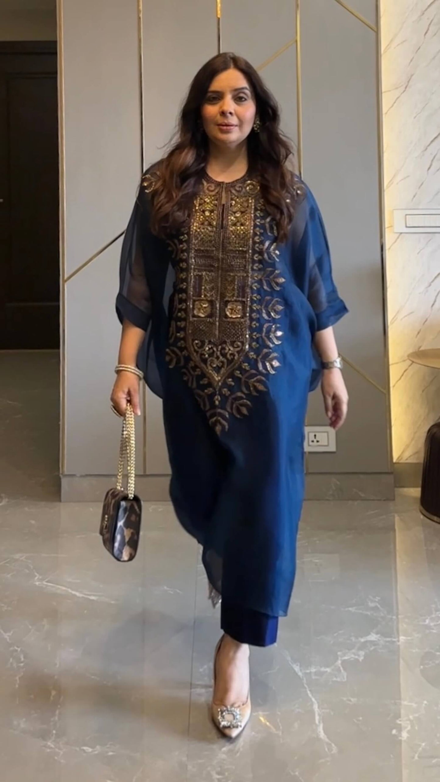 Embroidered Suit Set