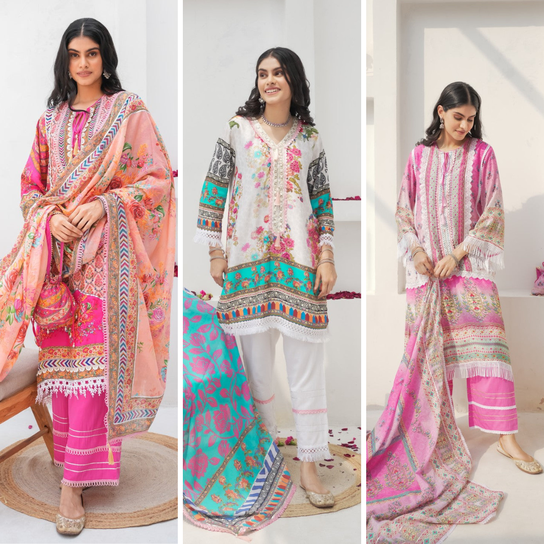 SAAR FIELDS COTTON SUIT SET